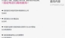 信阳今日爆料电话查询号码,揭秘电话号码背后的神秘事件